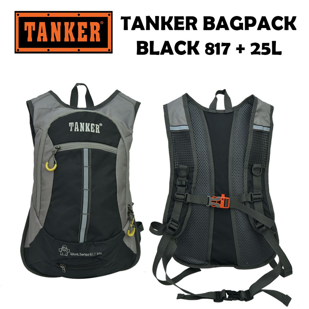 Tanker Bagpack 817-25L- Black