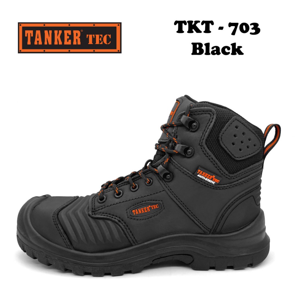 Tanker Tec Safety Boots TKT 703 Black - Image 2