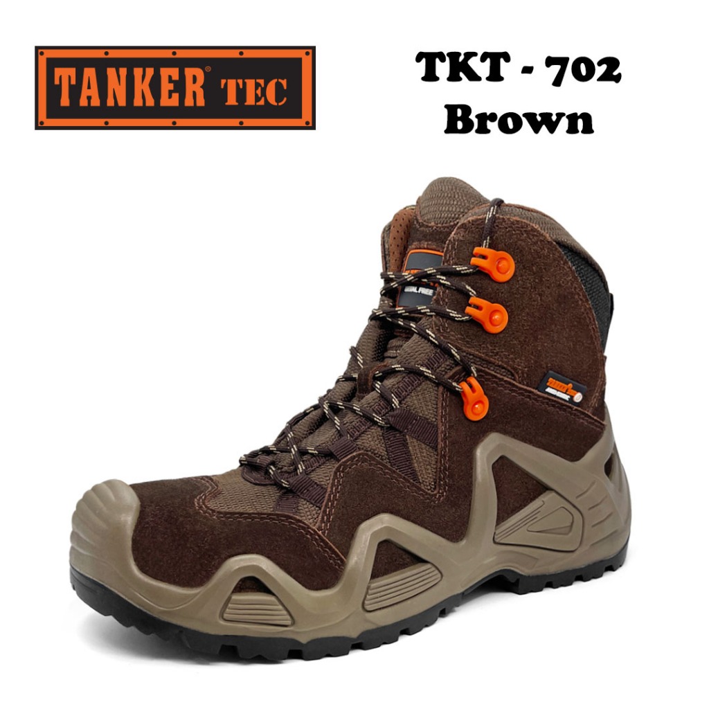 Tanker Tec Safety Boots TKT 702 Brown - Image 3