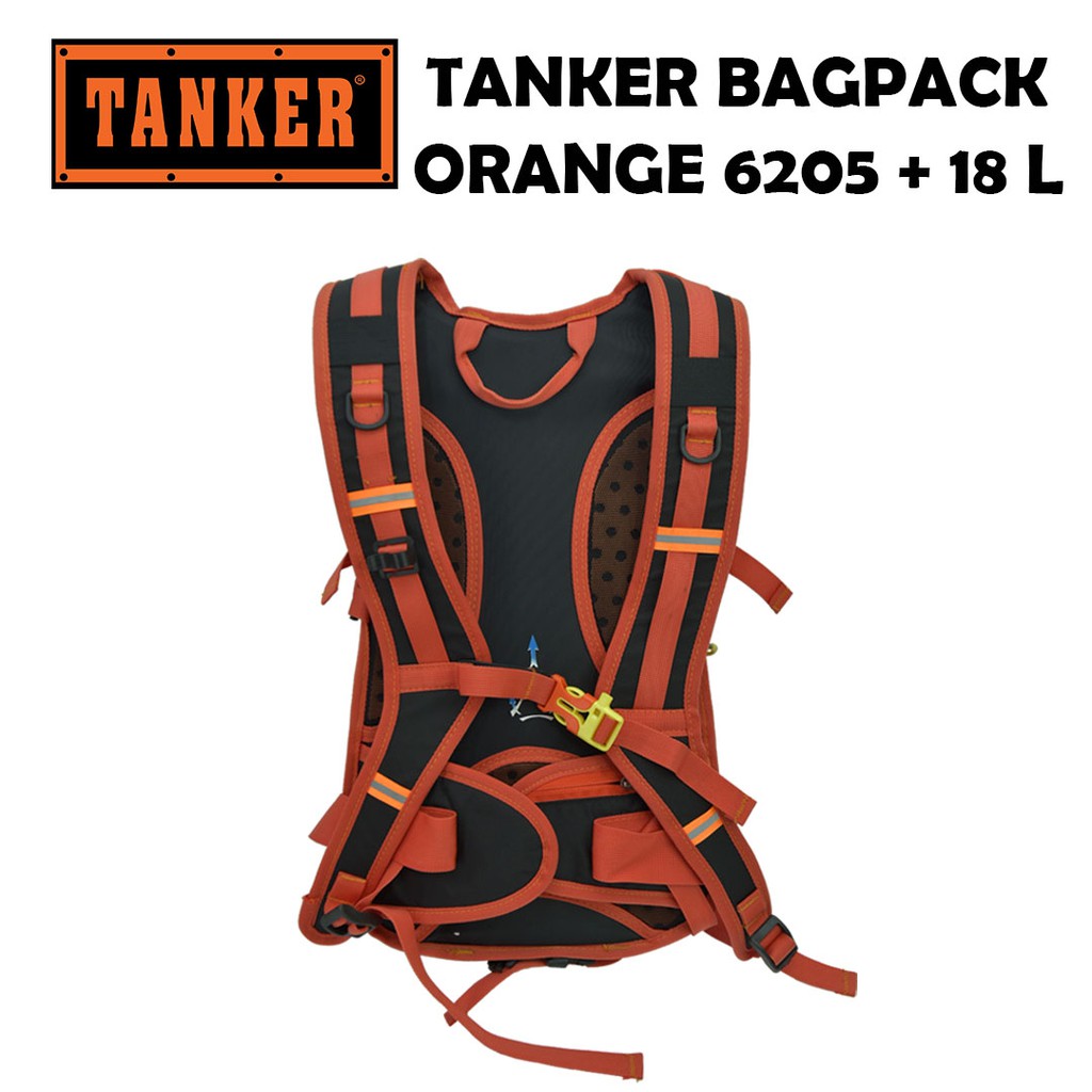 Tanker Bagpack 6205-18L -Orange - Image 3