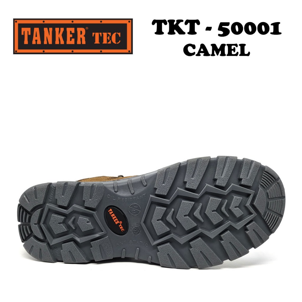 Tanker Tec Safety Boots TKT 50001 Camel - Image 4
