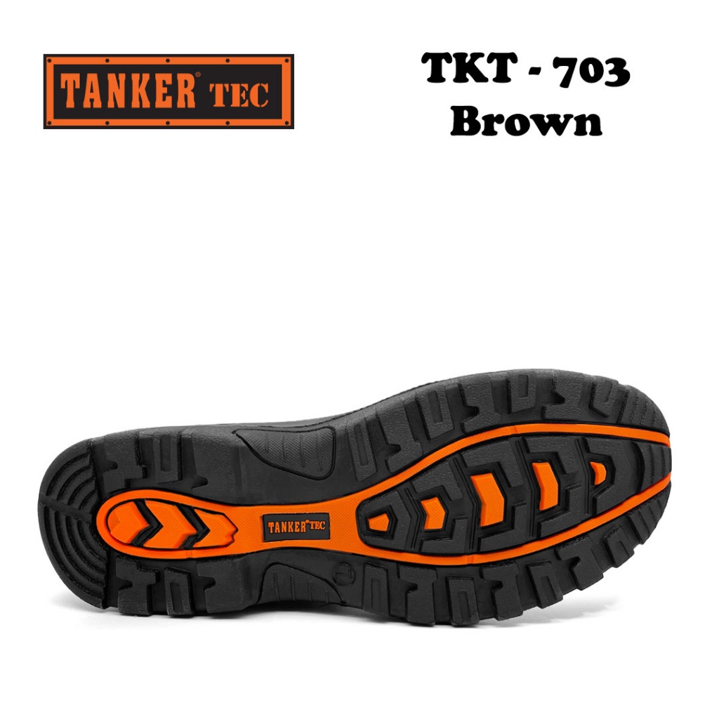 Tanker Tec Safety Boots TKT 703 Brown - Image 4