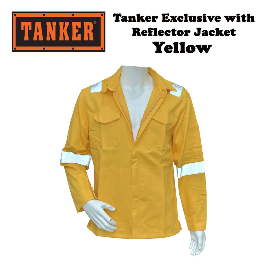 Tanker Exclusive with Reflector Jacket - Yellow - Image 3