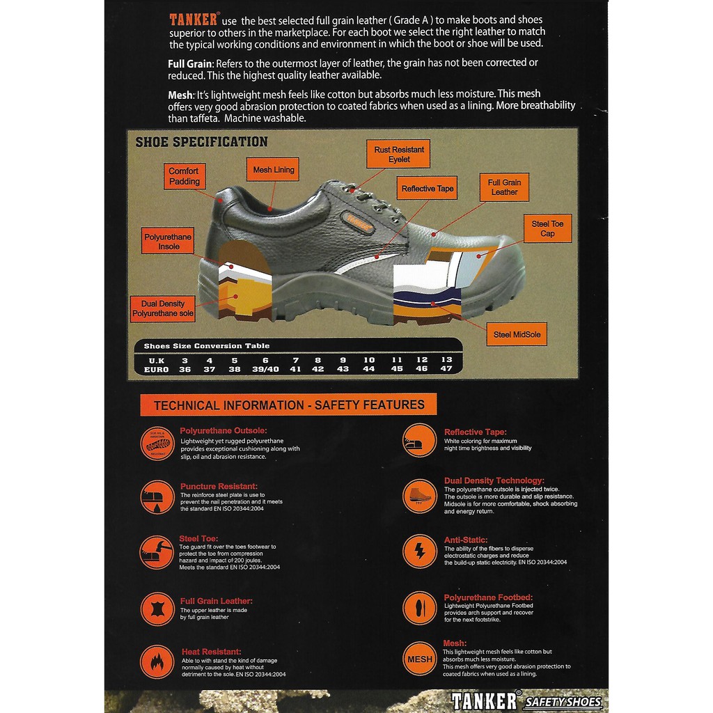 Tanker Pro Safety Shoes TK 1000 - Image 5