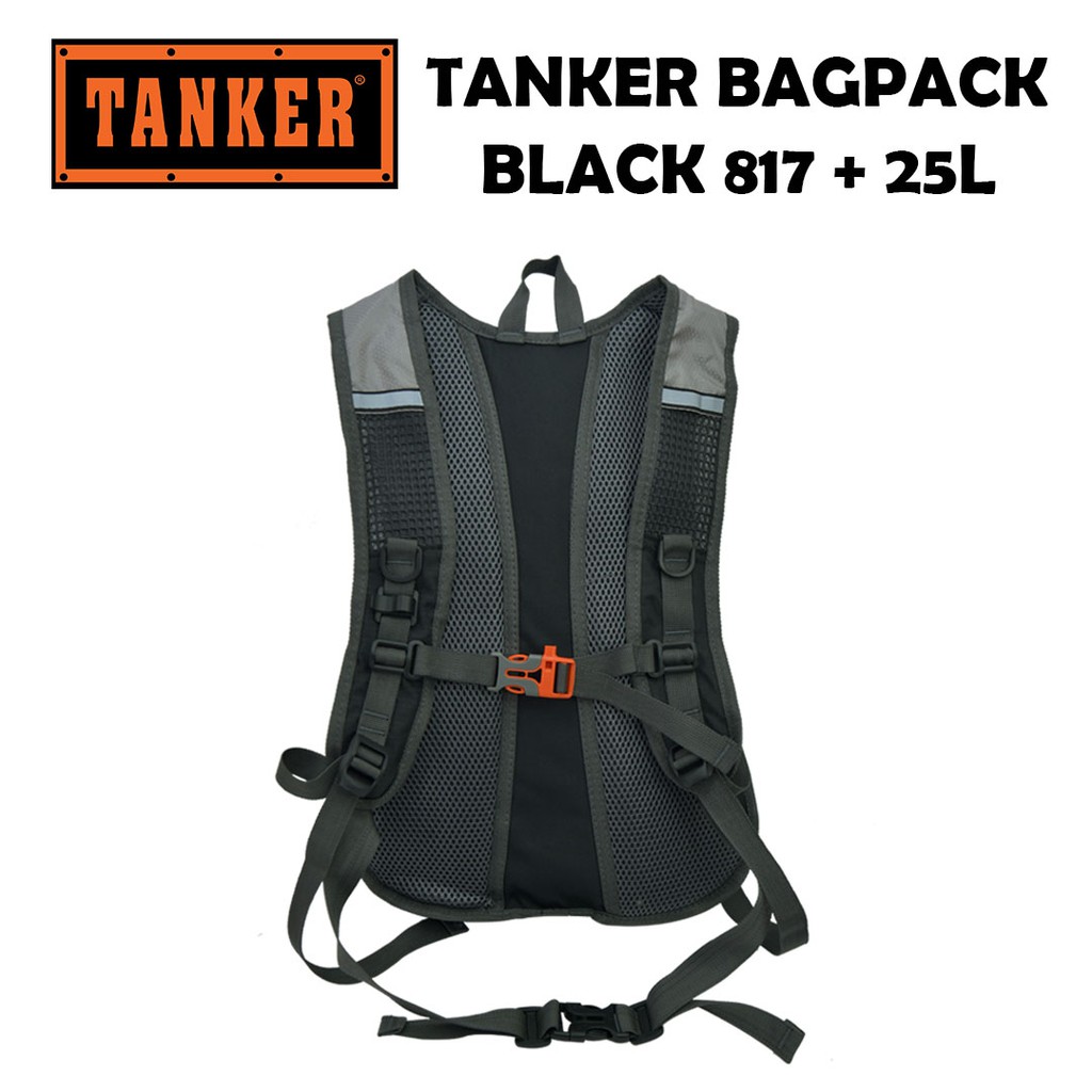 Tanker Bagpack 817-25L- Black - Image 3