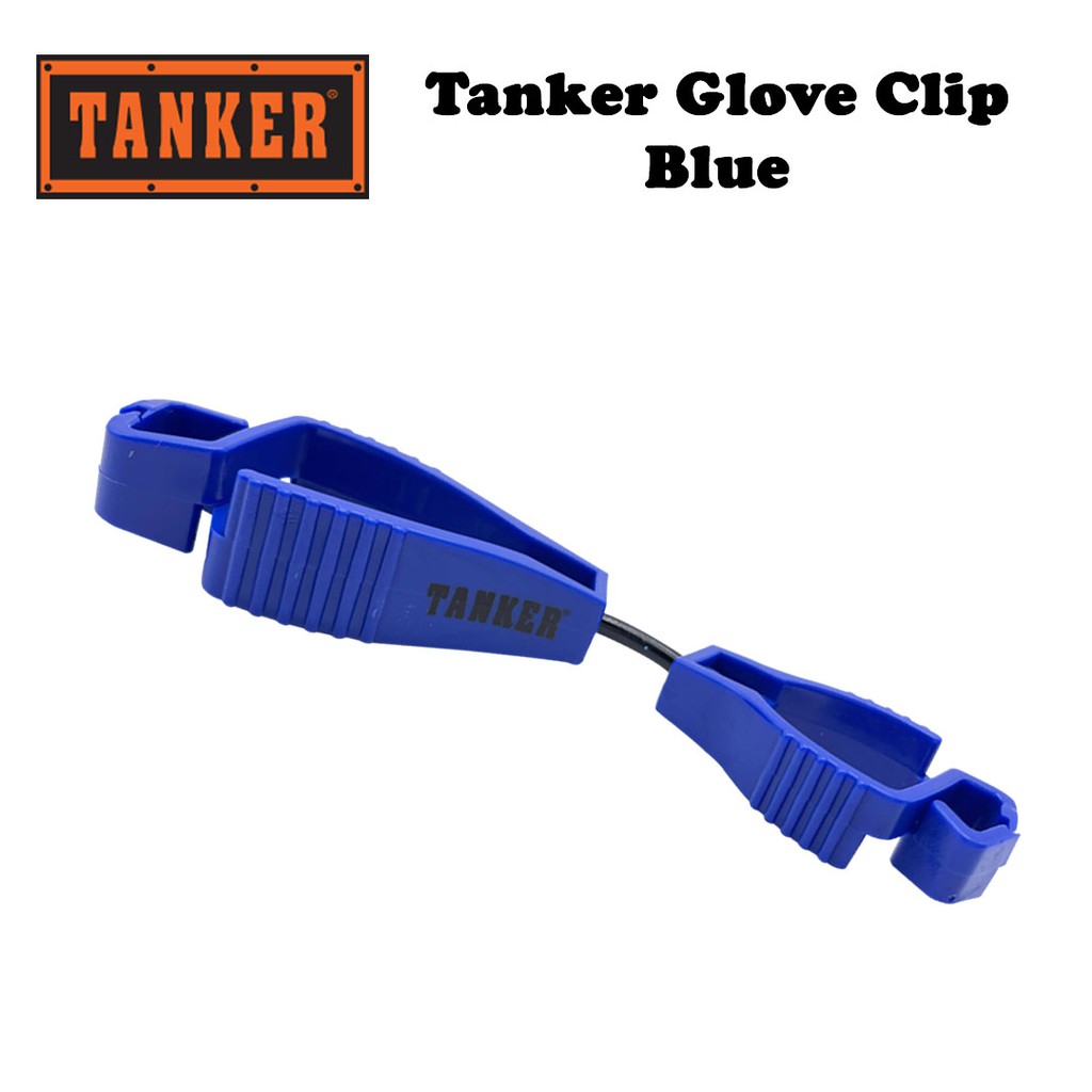 Tanker Glove Clip - Fluorescent Yellow / Blue / Orange - Image 2