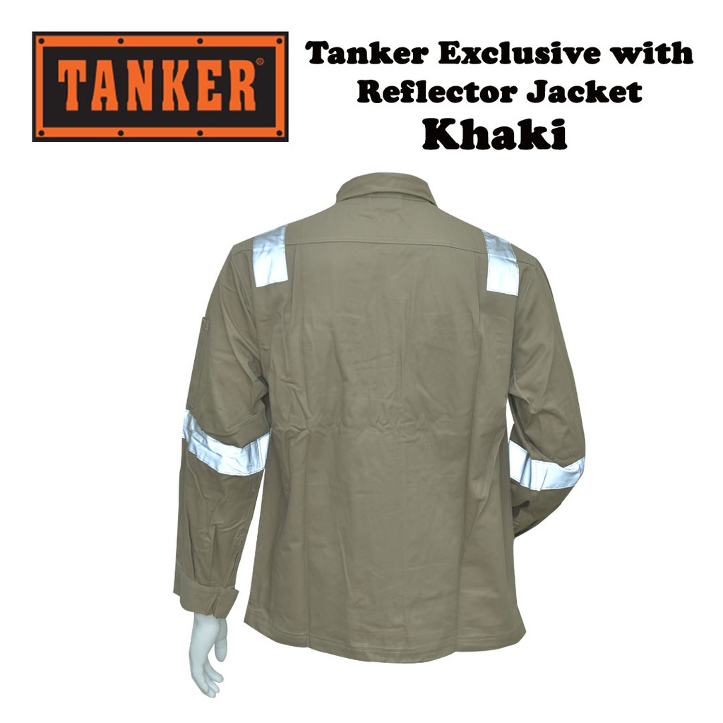 Tanker Exclusive with Reflector Jacket - Khaki - Image 5