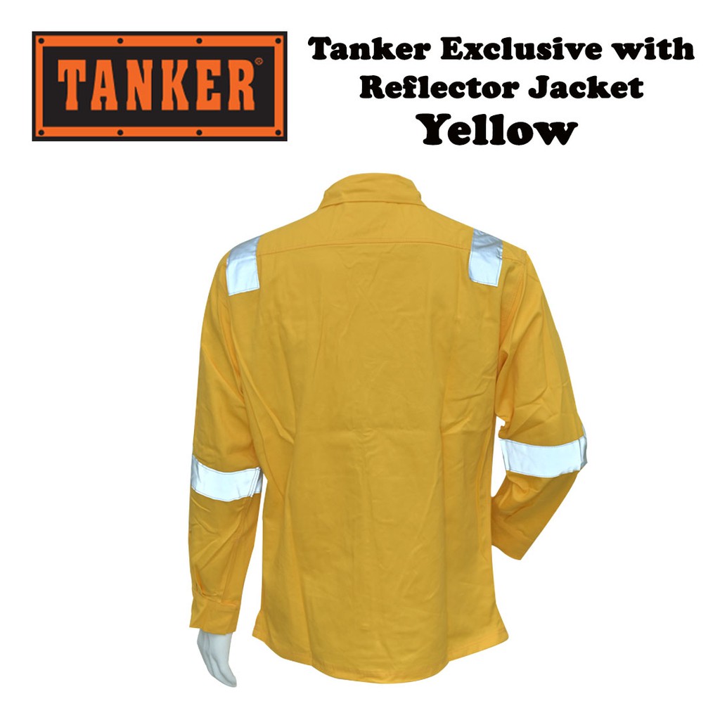 Tanker Exclusive with Reflector Jacket - Yellow - Image 5
