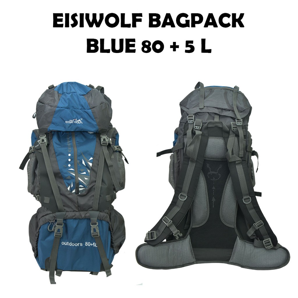 Tanker Bagpack 80L+5L- Blue