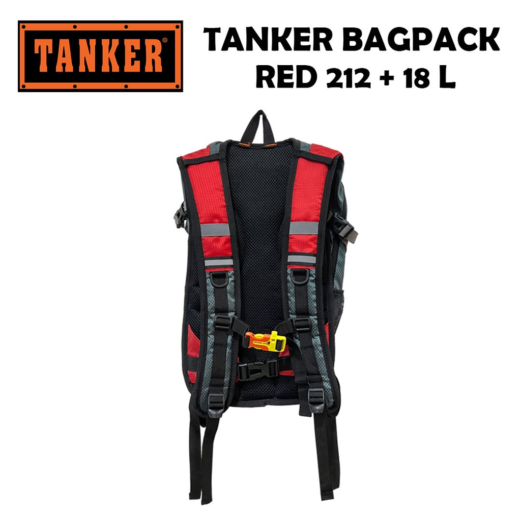 Tanker Bagpack 212-18L- Red - Image 2