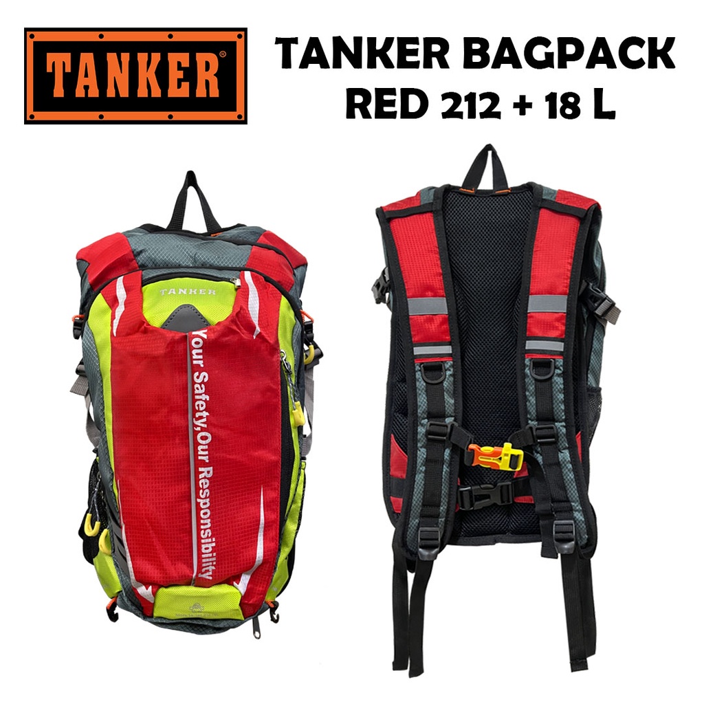 Tanker Bagpack 212-18L- Red
