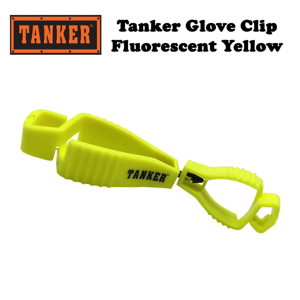 Tanker Glove Clip - Fluorescent Yellow / Blue / Orange - Image 4
