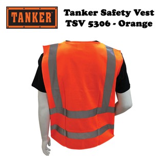 Tanker Safety Vest TSV5306 - Orange - Image 3