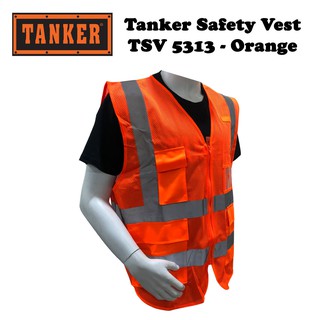 Tanker Safety Vest TSV5313 - Orange - Image 2