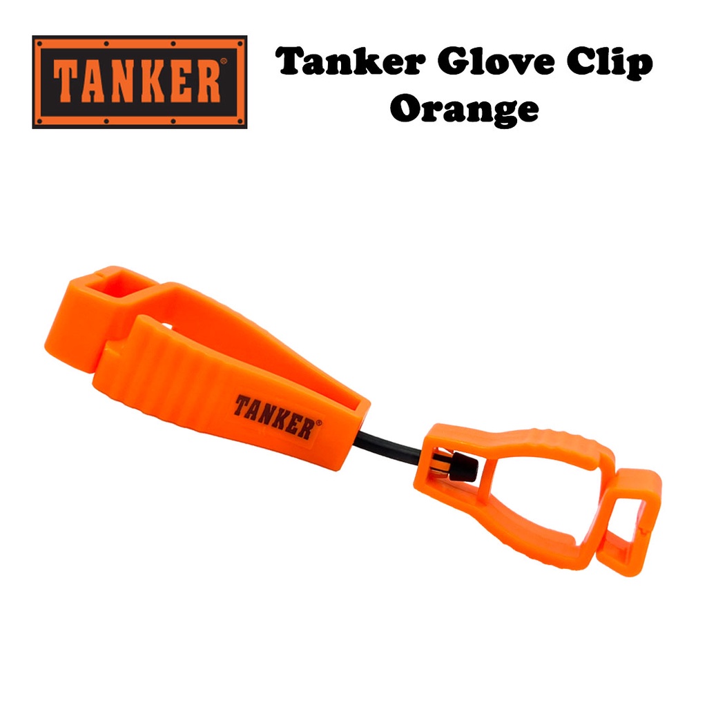 Tanker Glove Clip - Fluorescent Yellow / Blue / Orange - Image 3