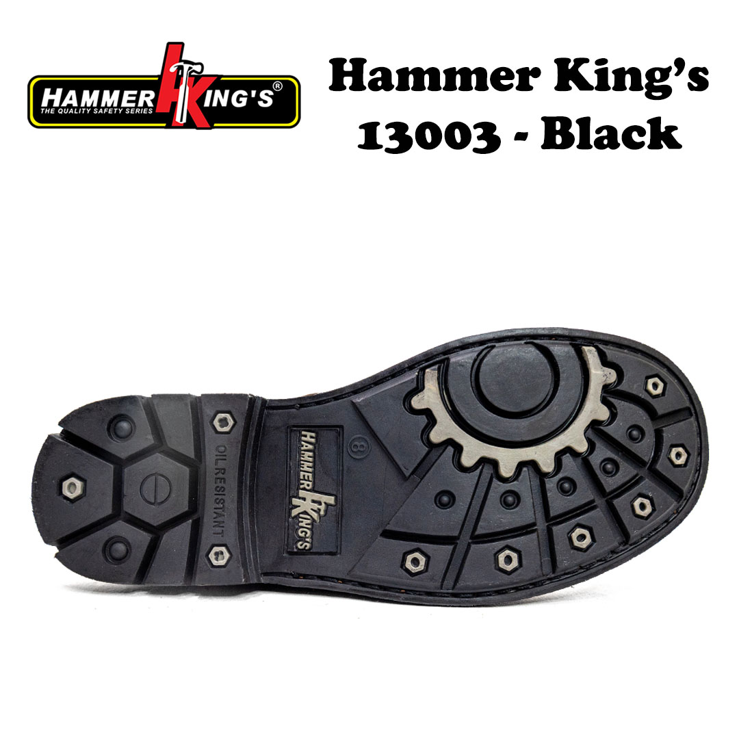Hammer King Mid Cut Dual Zipper Black 13003 - Image 4