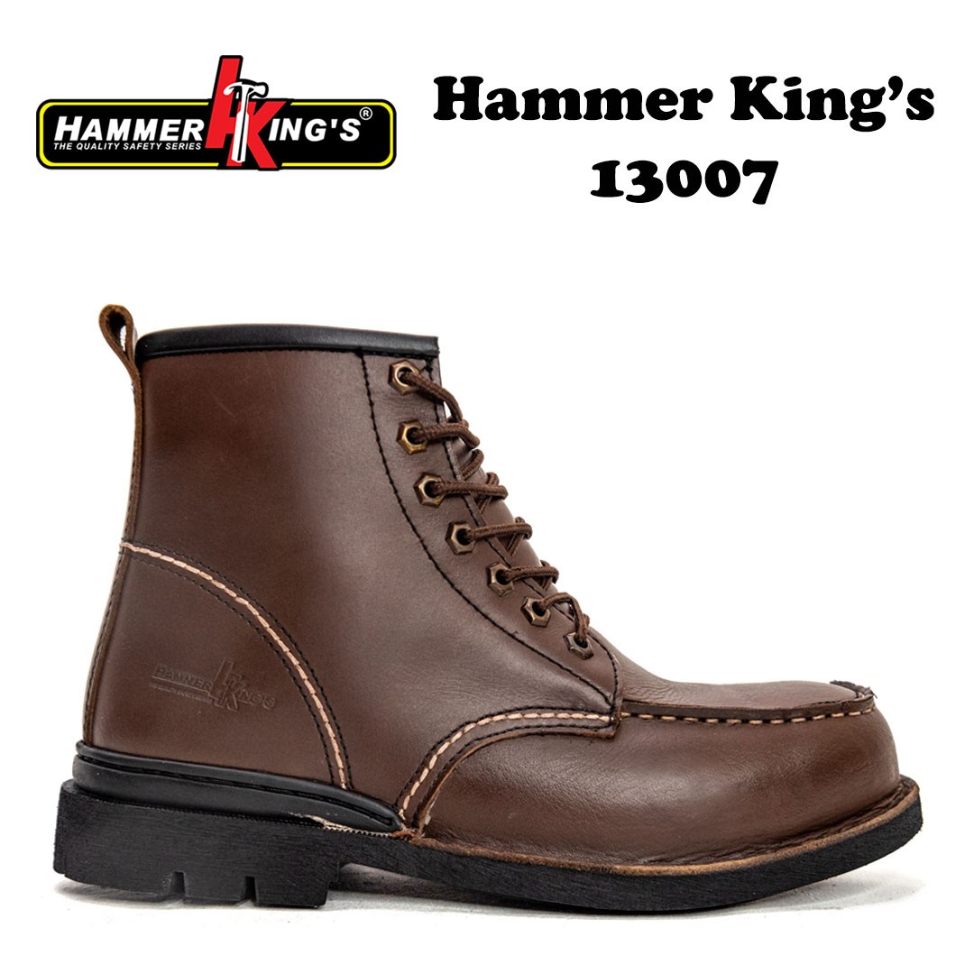 Hammer King High Cut Laced Brown 13007 - Image 3