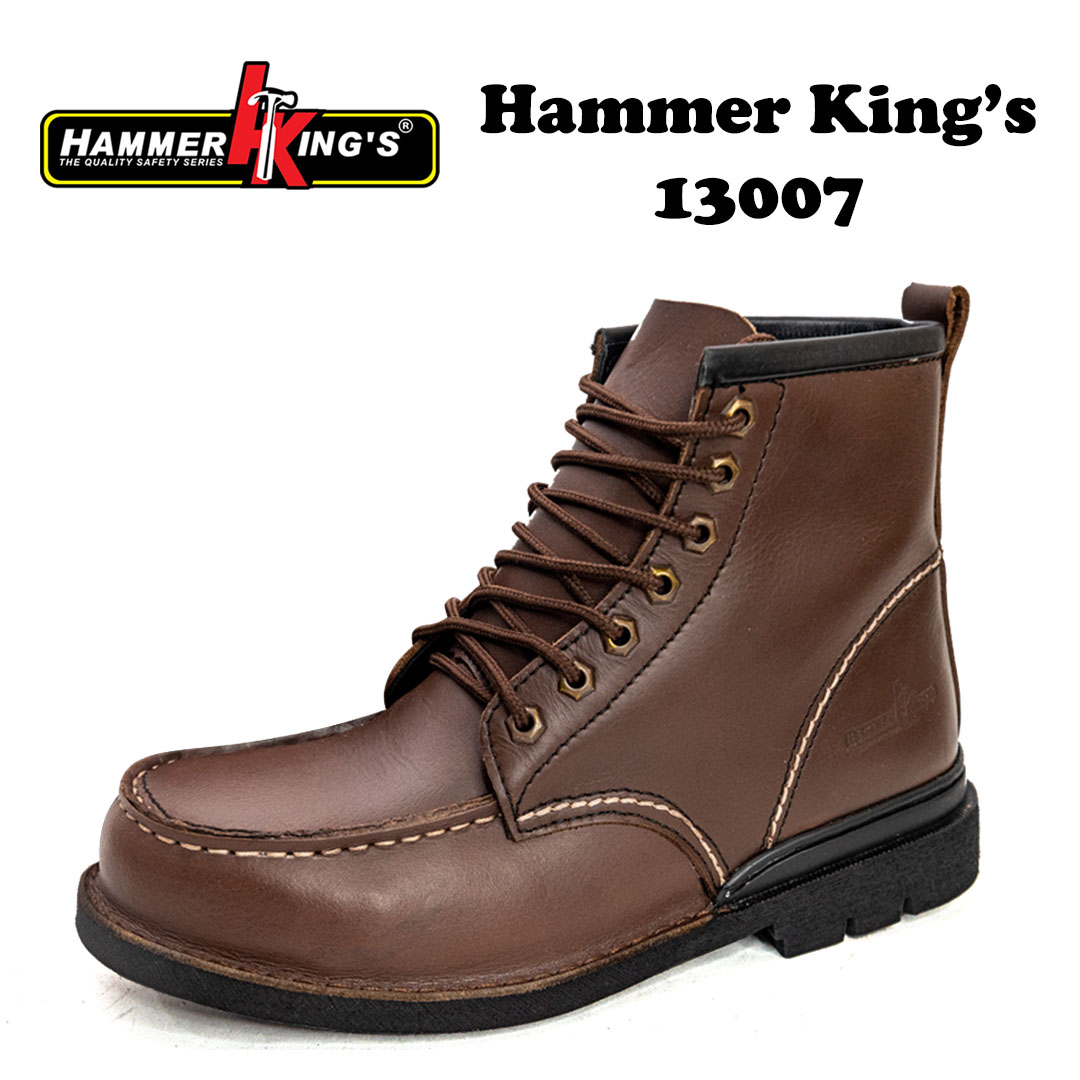 Hammer King High Cut Laced Brown 13007 - Image 2