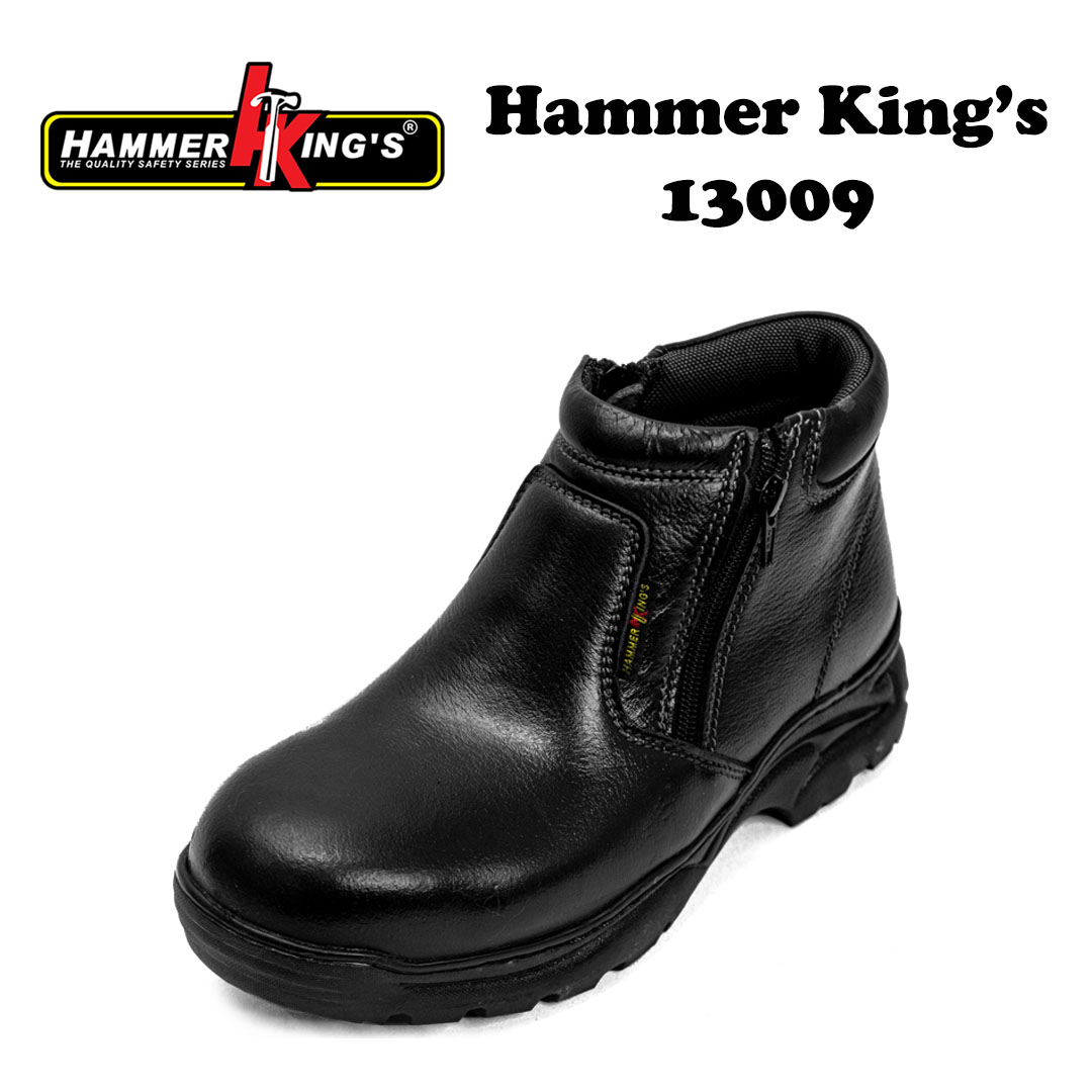 Hammer King Mid Cut Dual Zipper Black 13009 - Image 3