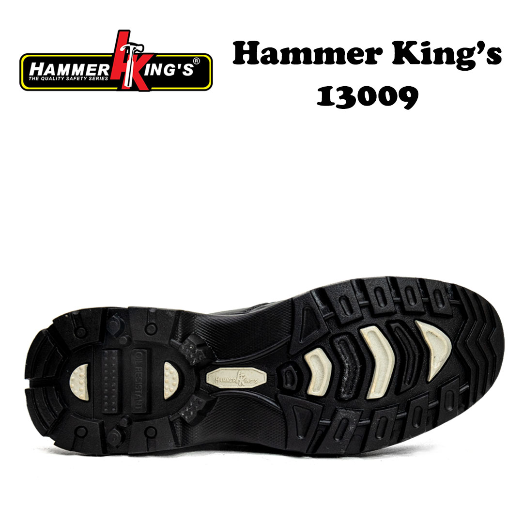 Hammer King Mid Cut Dual Zipper Black 13009 - Image 4