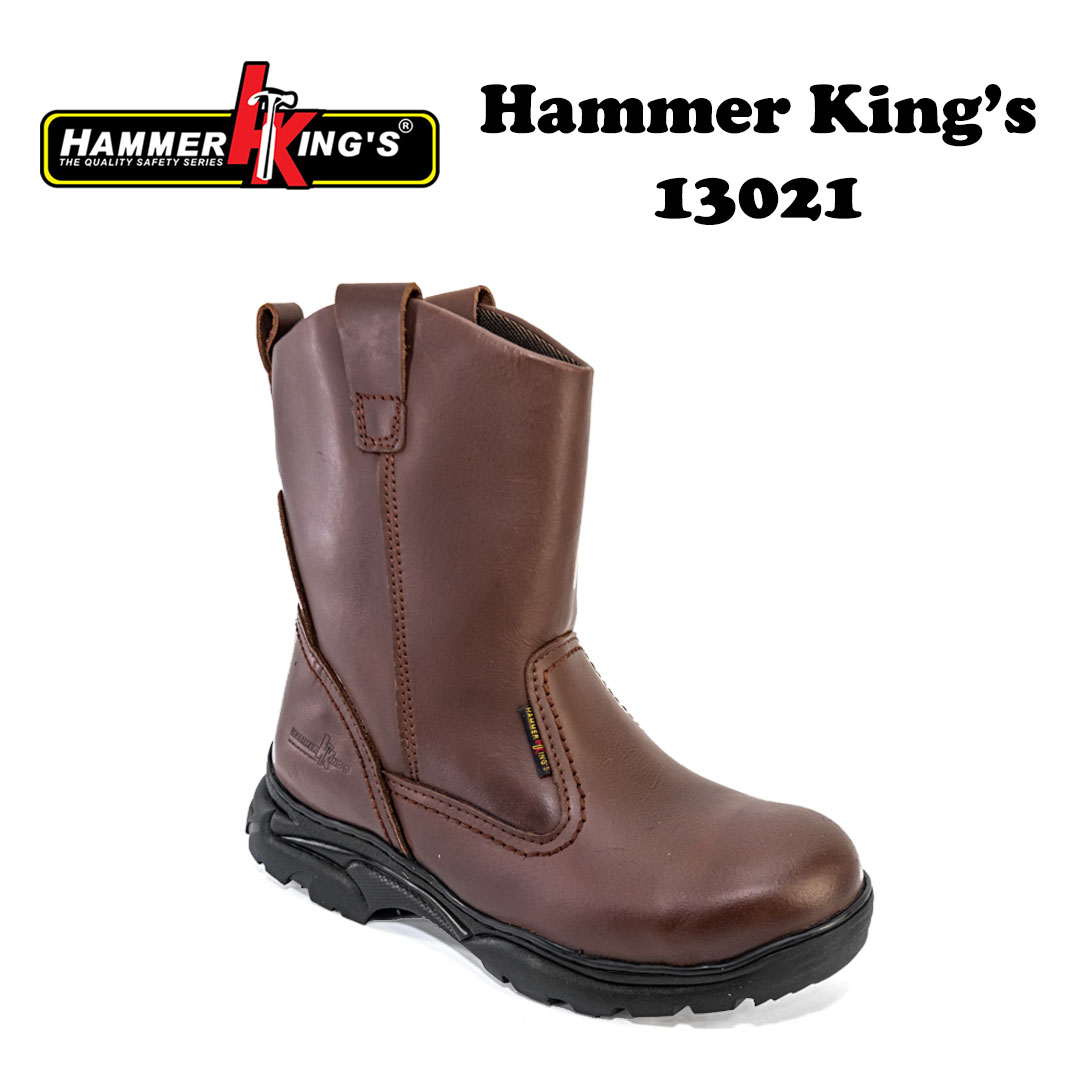 Hammer King High Cut Pull Up Brown 13021 - Image 3