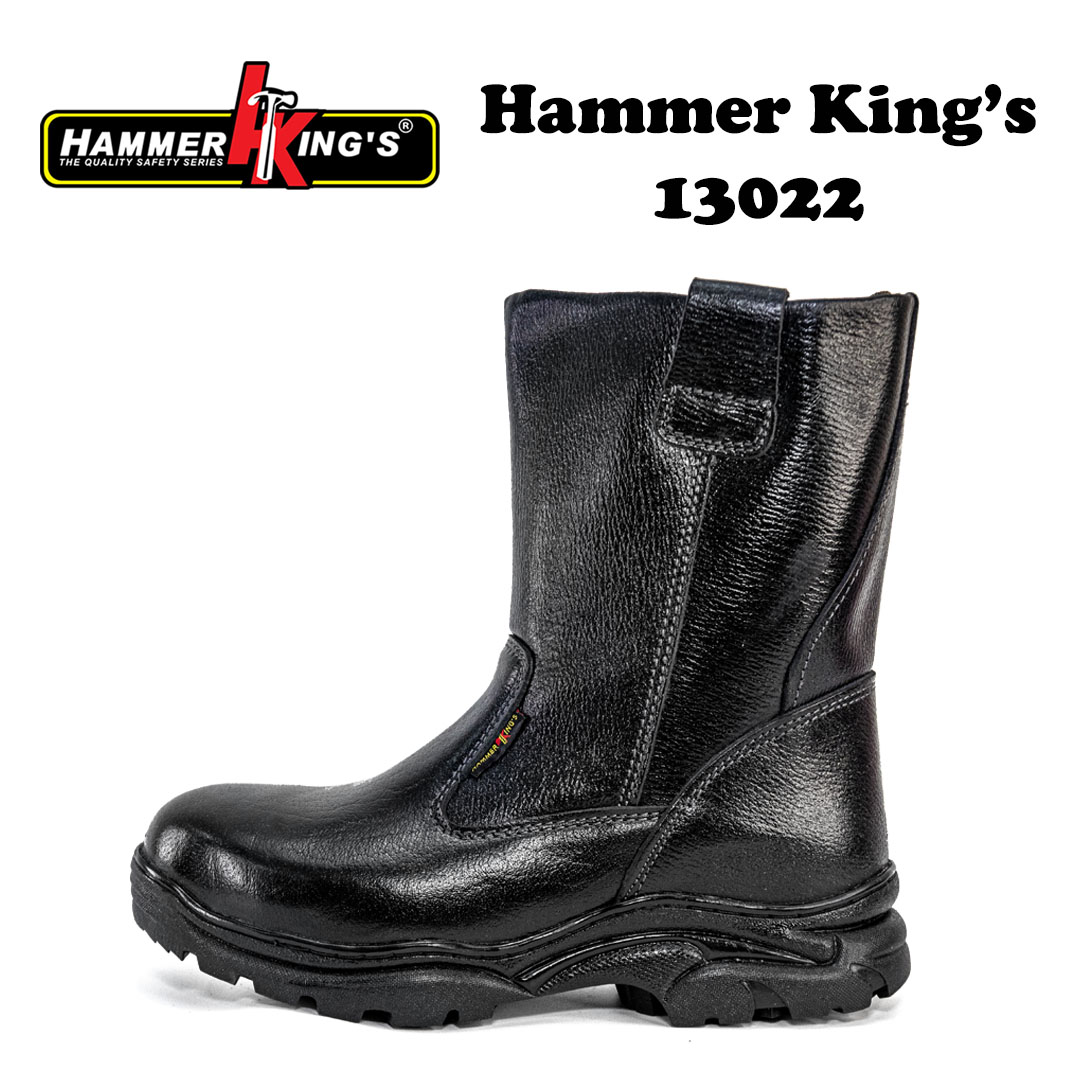 Hammer King High Cut Black Pull Up Black 13022 - Image 2