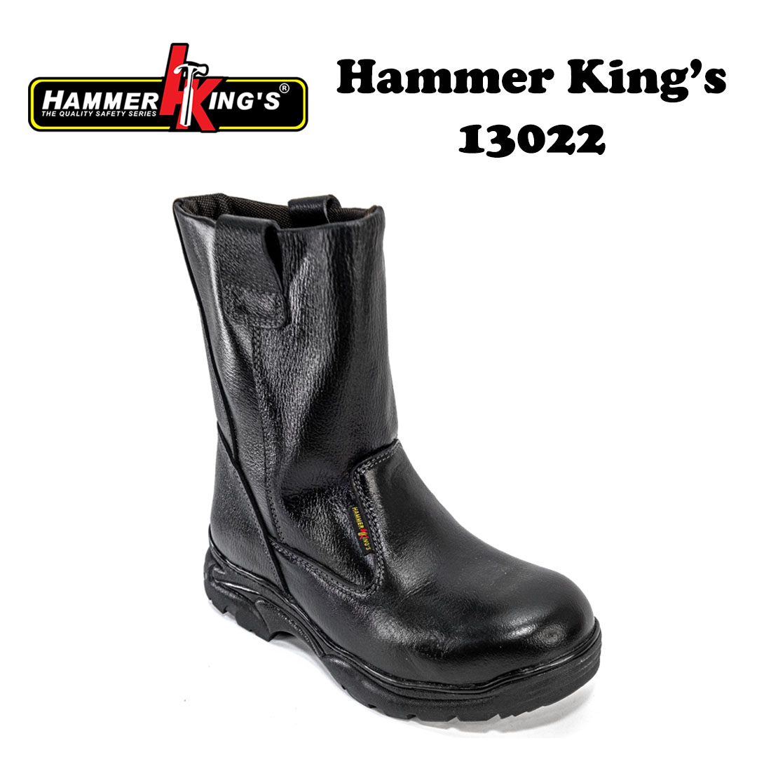 Hammer King High Cut Black Pull Up Black 13022 - Image 3