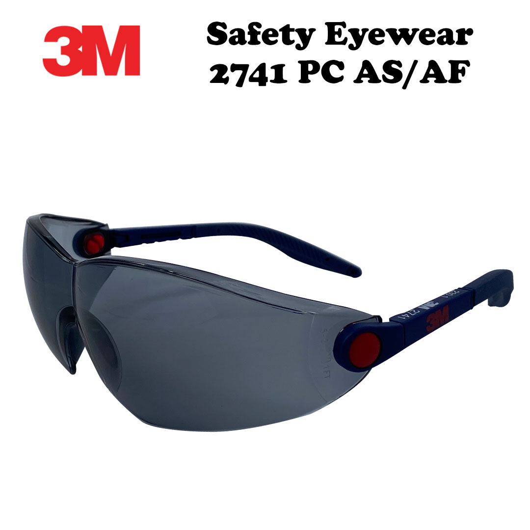 3M Protective Eyewear 2741 PC AS/AF - Smoke - Image 3
