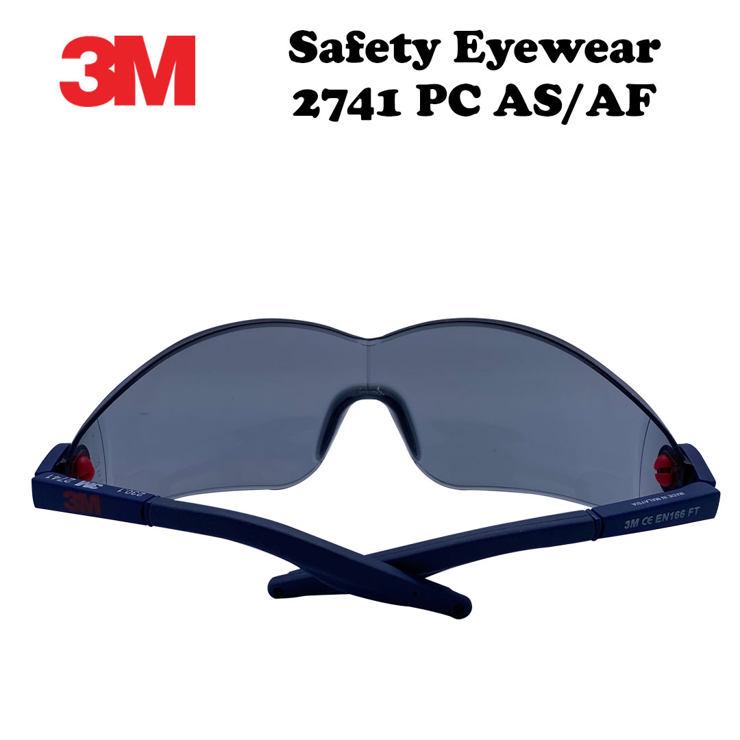 3M Protective Eyewear 2741 PC AS/AF - Smoke - Image 5