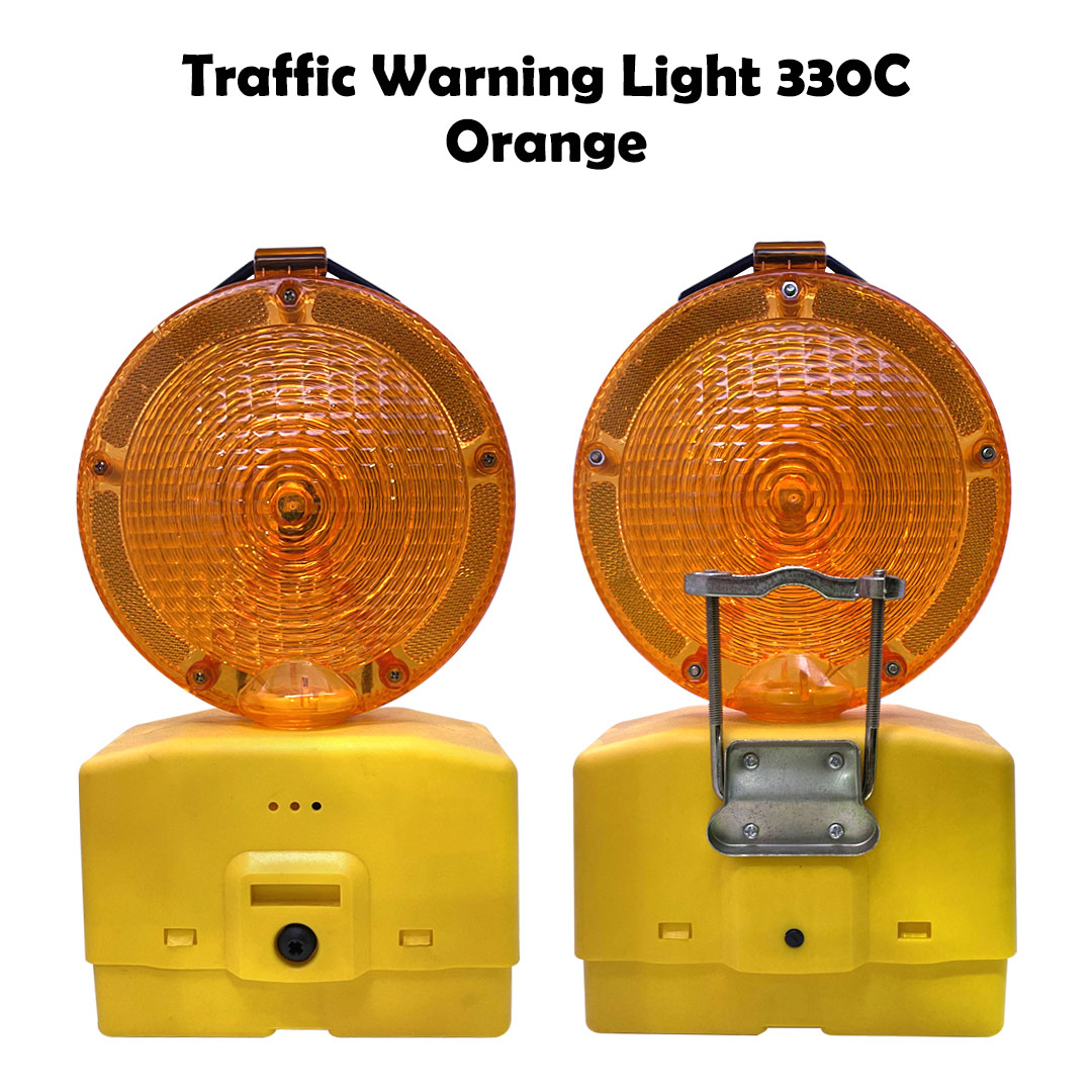 Traffic Warning Light 330C - Orange