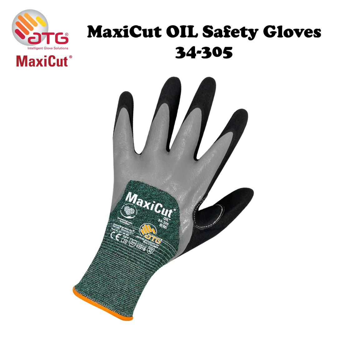 ATG MaxiCut Oil Safety Glove 34-305 - Image 2