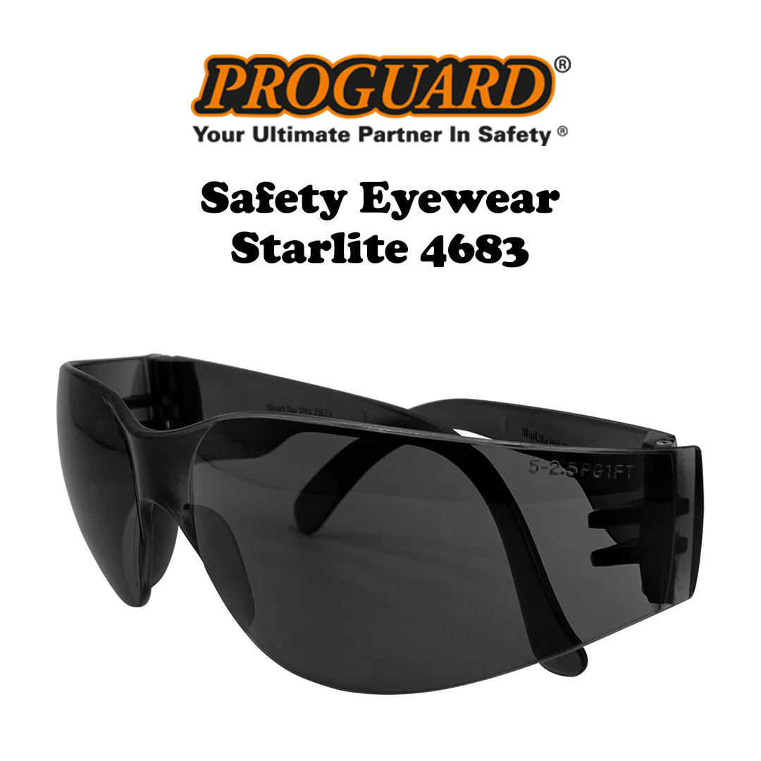 Proguard Safety Eyewear Starlite 4683 (Smoke Lens) - Image 2