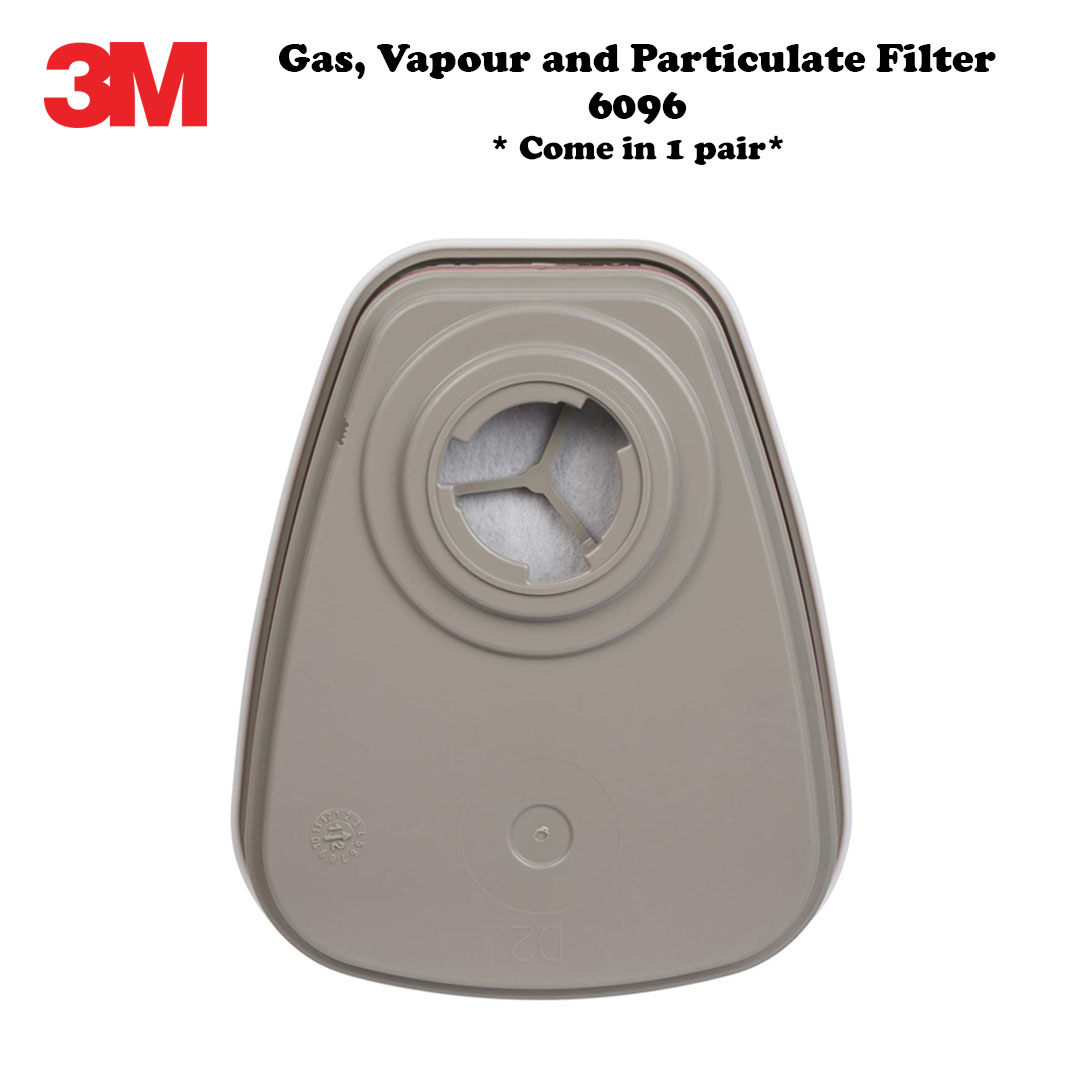3M Gas, Vapour and Particulate Filter 6096 - Image 3