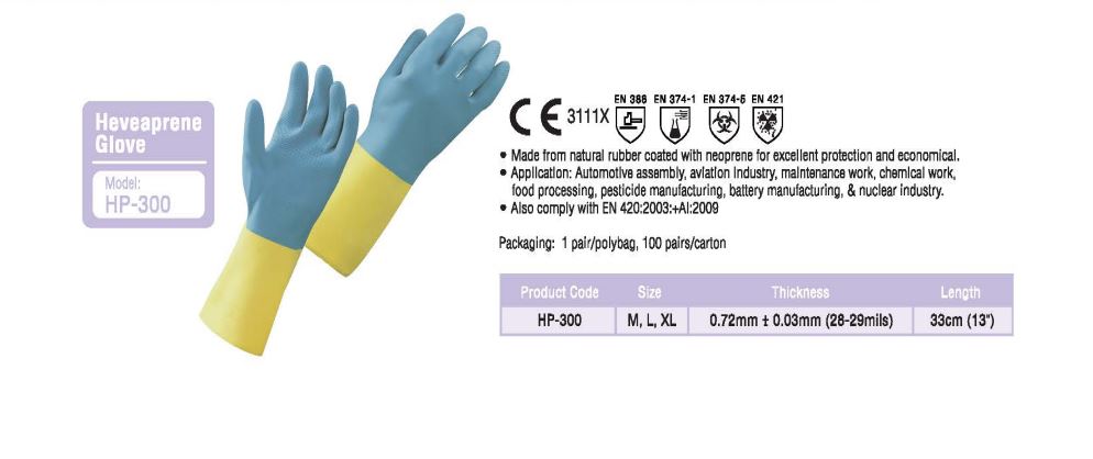 Proguard HP-300 Heveaprene Glove - Image 2