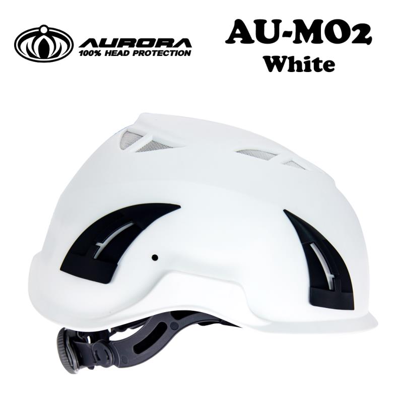 Aurora Safety Helmet AU-M02 White - Image 3