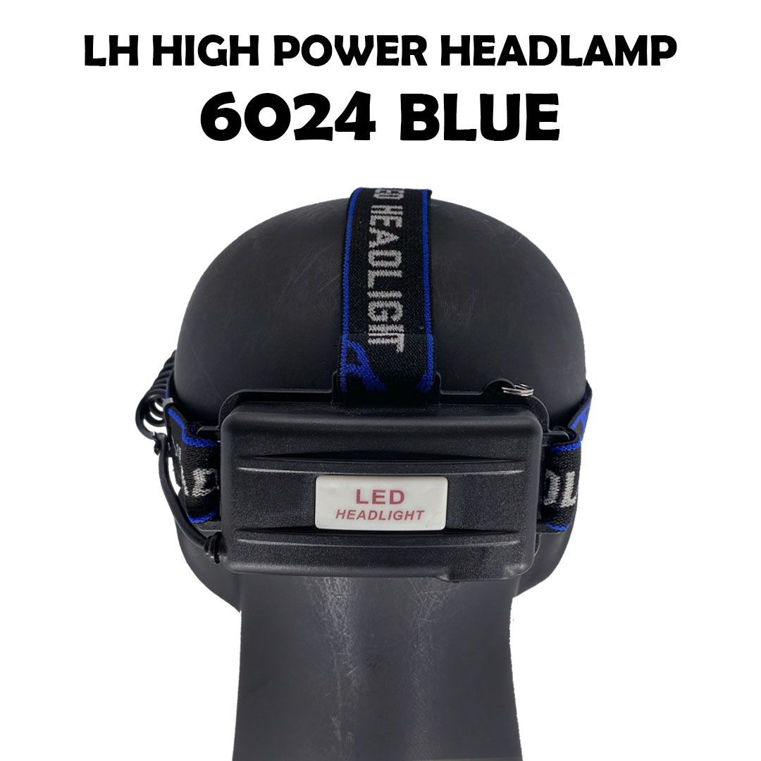 LH High Power Head Lamp 6024- Blue (Batteries Included) - Image 4