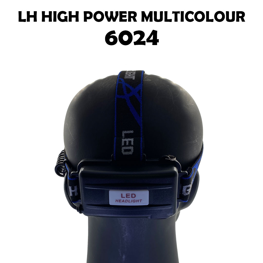 LH High Power Head Lamp 6024- Red (Batteries Included) - Image 3