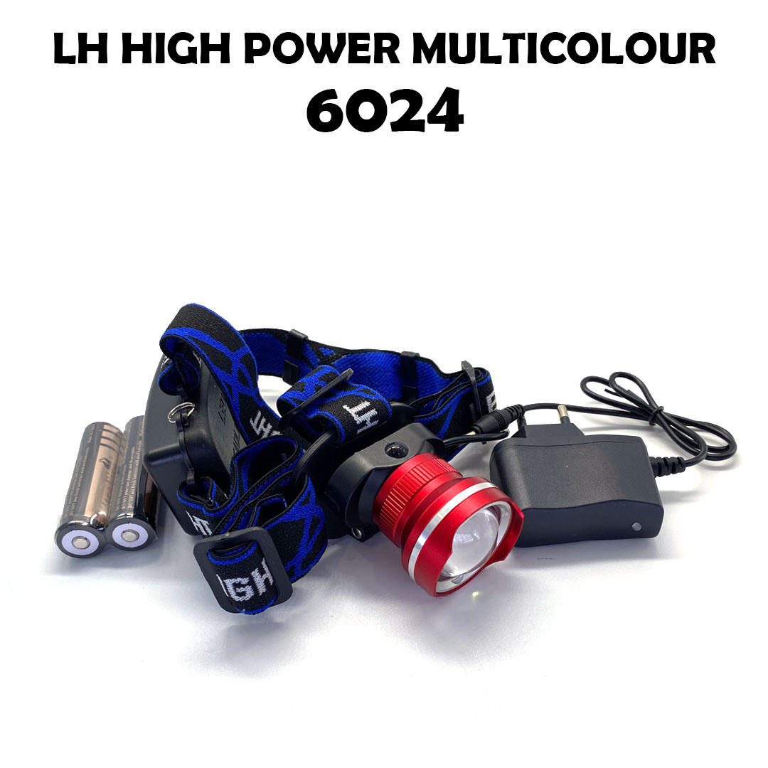 LH High Power Head Lamp 6024- Red (Batteries Included) - Image 4