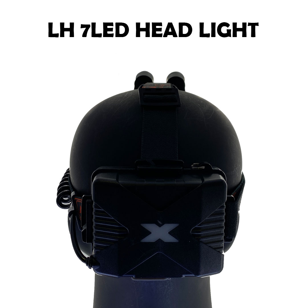 LH Head Lamp 7LED (Batteries Included) - Image 3