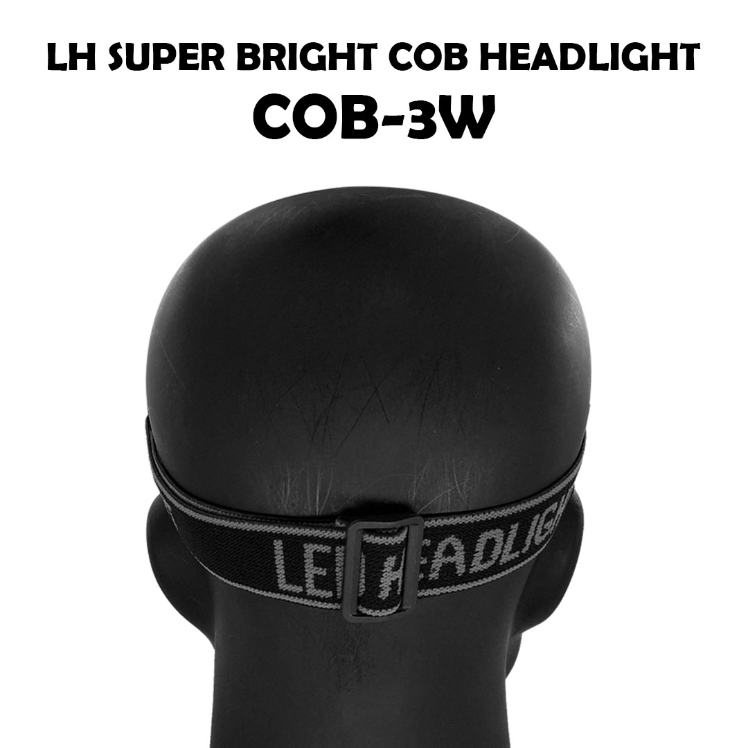 LH COB-3W Super Bright COB Headlight - Blue - Image 3