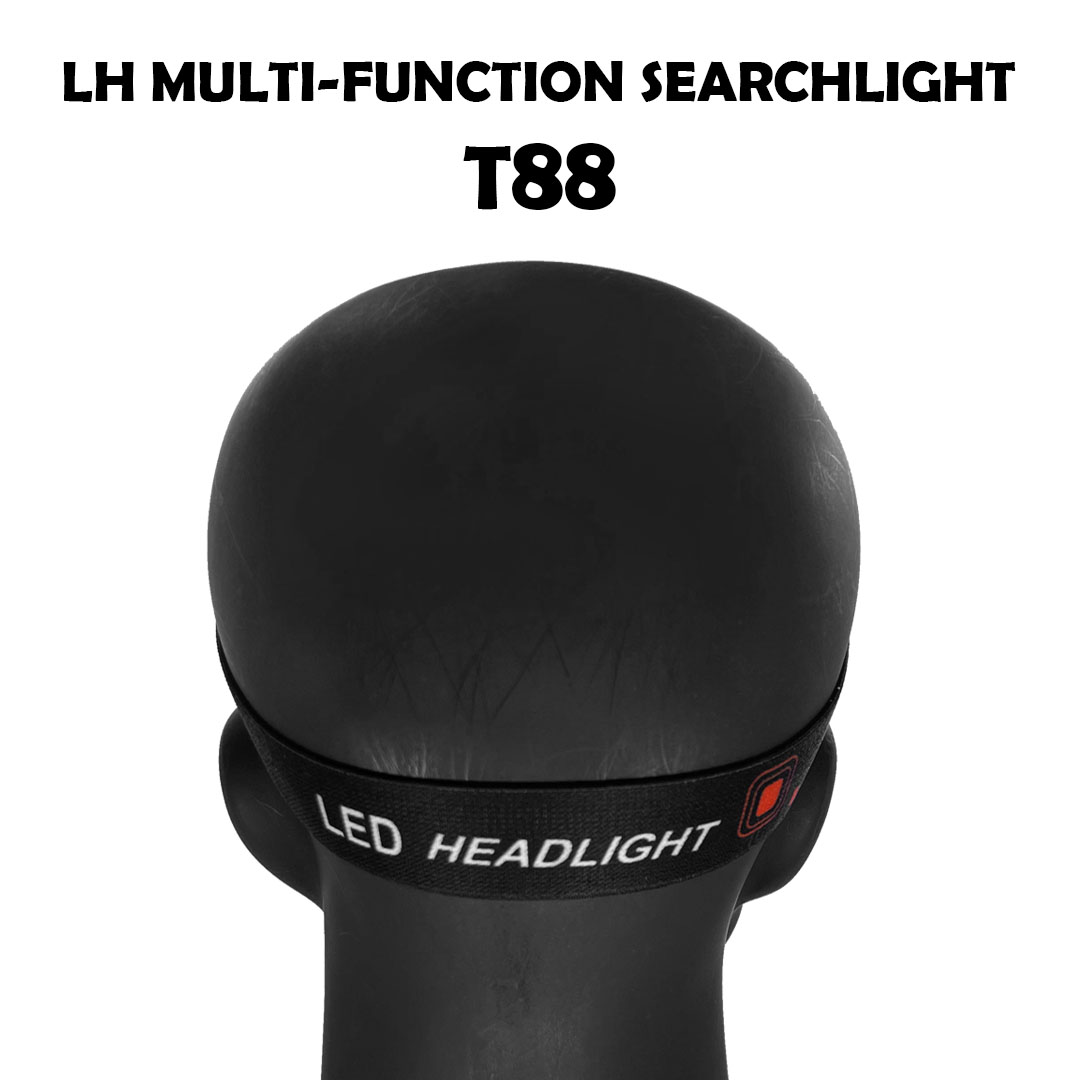 LH T88 Torch Light High Brightness Multi-Function Searchlight - Image 3