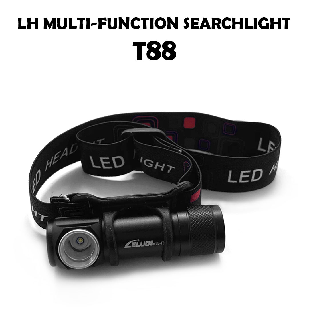 LH T88 Torch Light High Brightness Multi-Function Searchlight - Image 4
