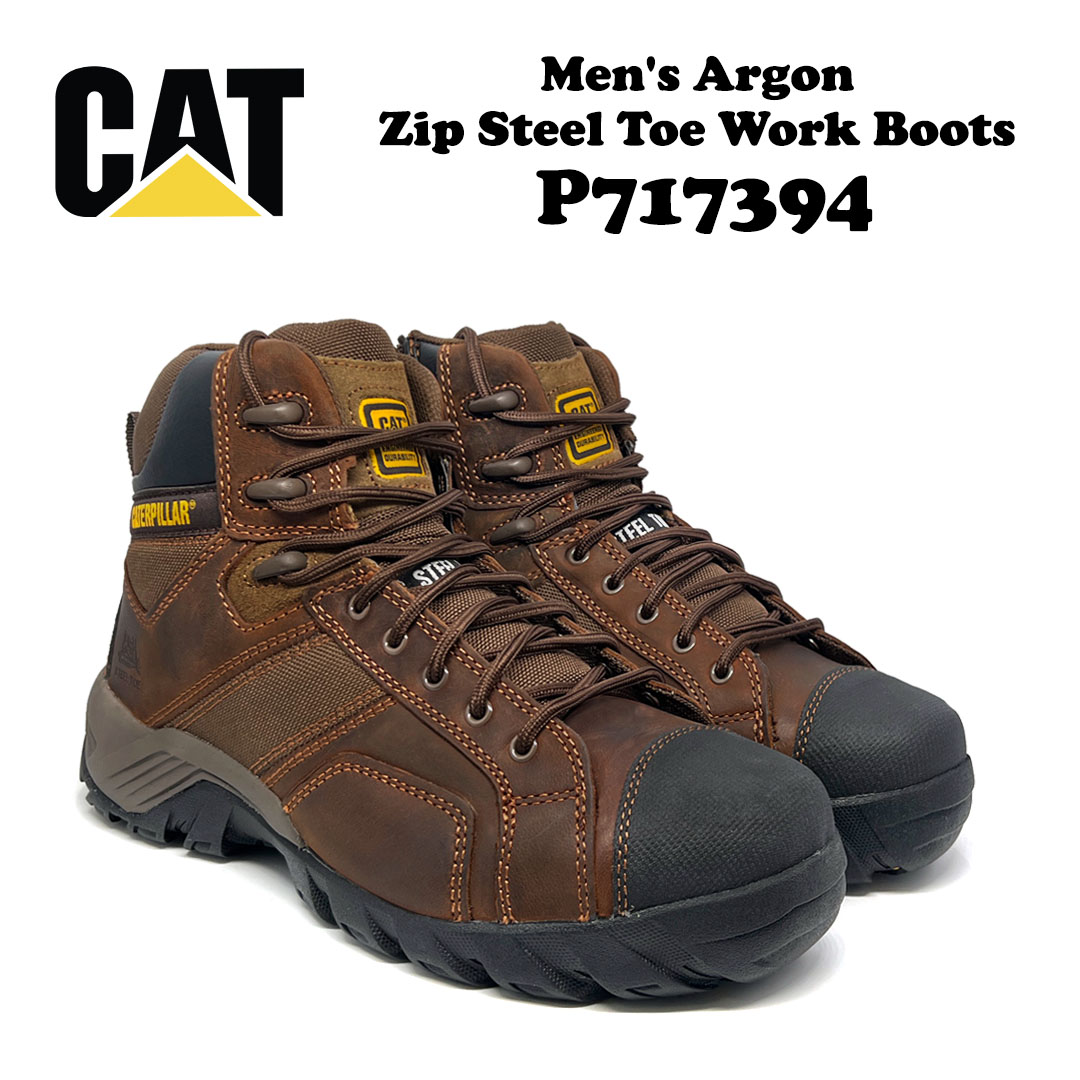 Caterpillar Argon Hi Side Zip Steel Toe AUS P717394