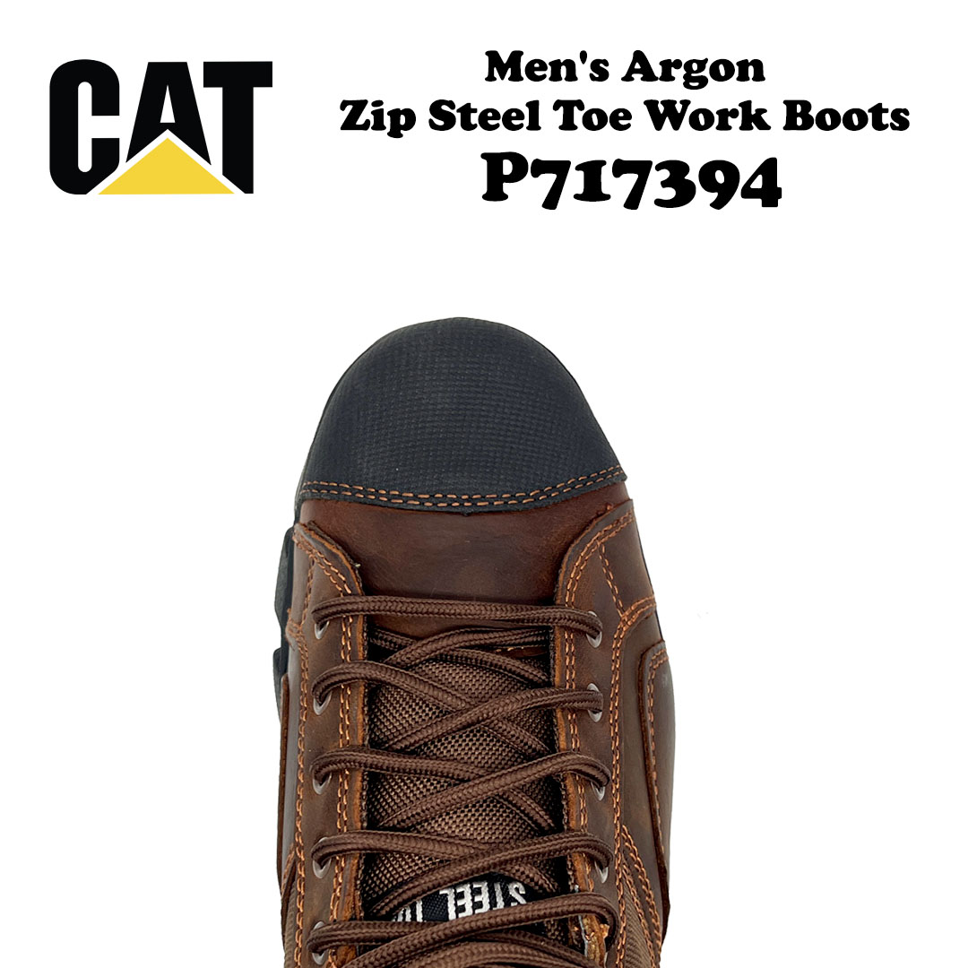 Caterpillar Argon Hi Side Zip Steel Toe AUS P717394 - Image 4