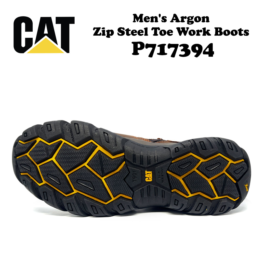 Caterpillar Argon Hi Side Zip Steel Toe AUS P717394 - Image 6