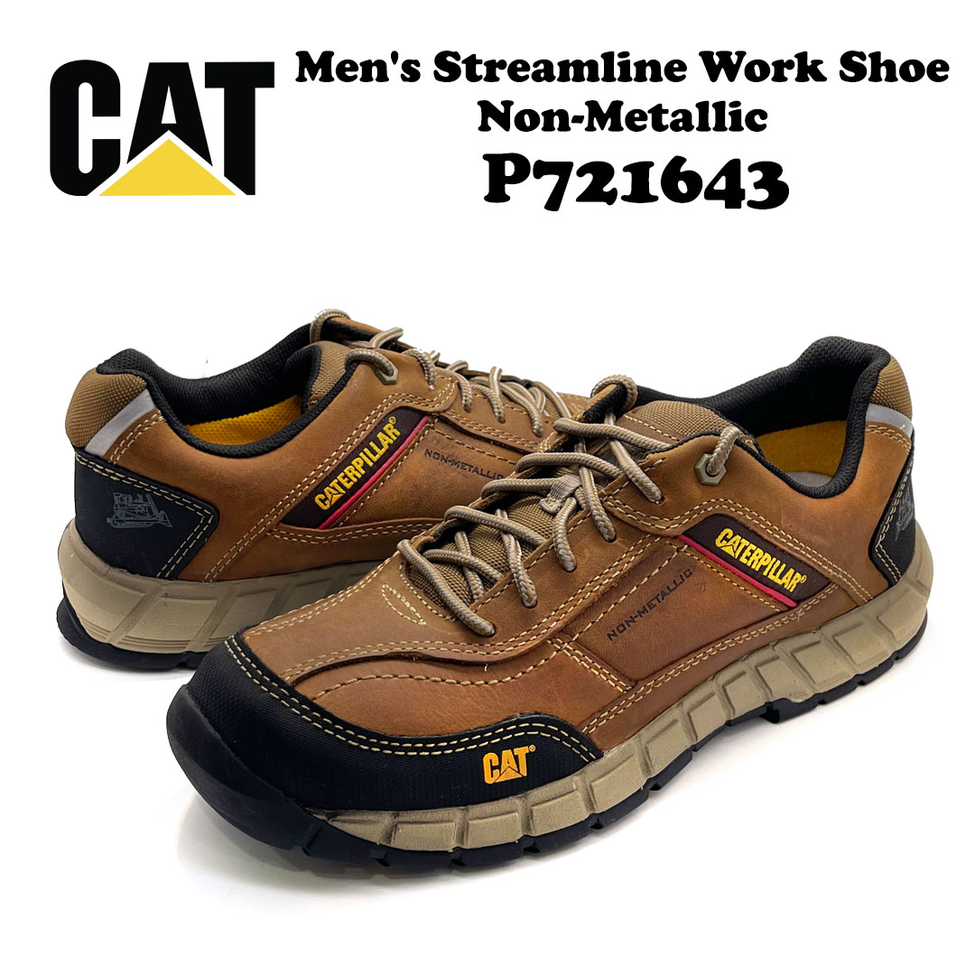 Caterpillar Streamline Leather Composite Toe P721643 - Image 3