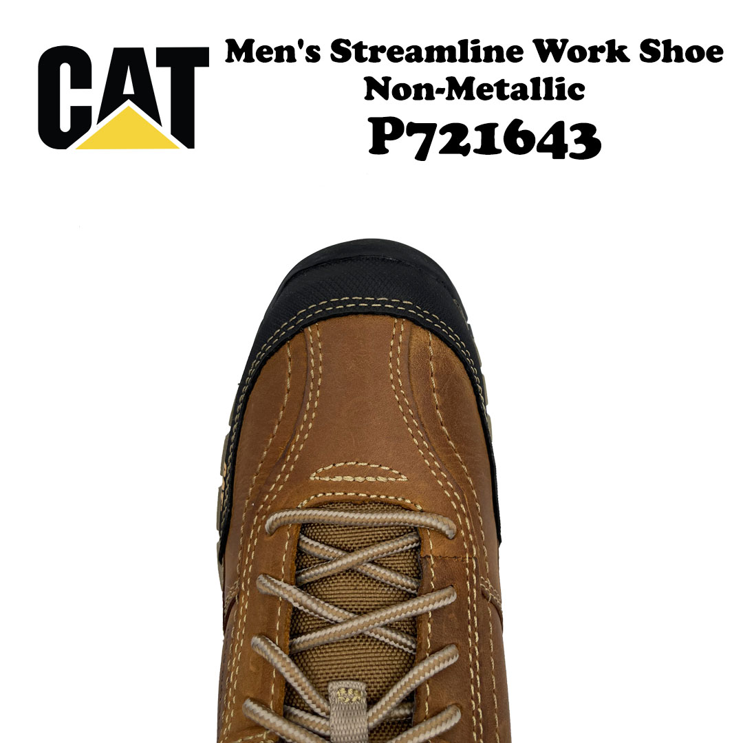 Caterpillar Streamline Leather Composite Toe P721643 - Image 4