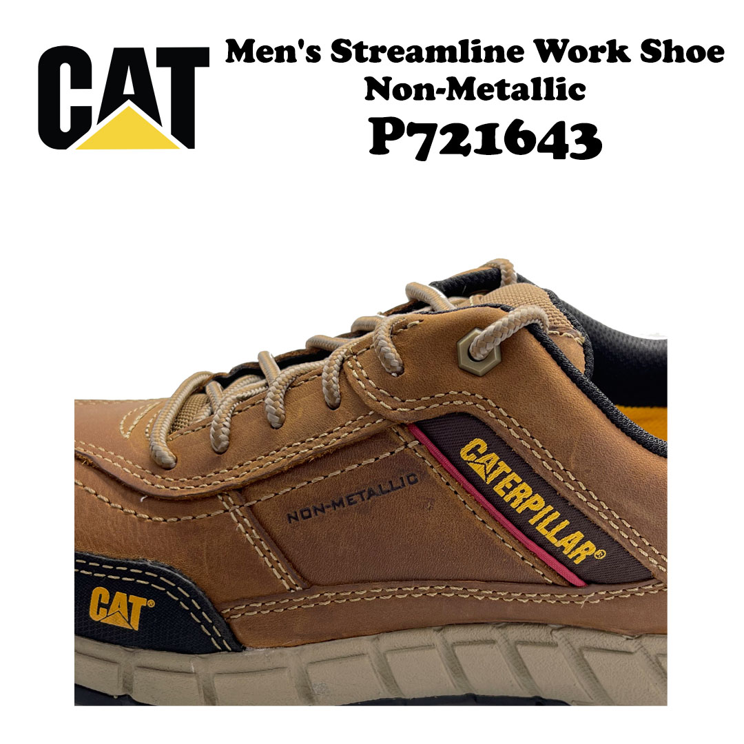 Caterpillar Streamline Leather Composite Toe P721643 - Image 5