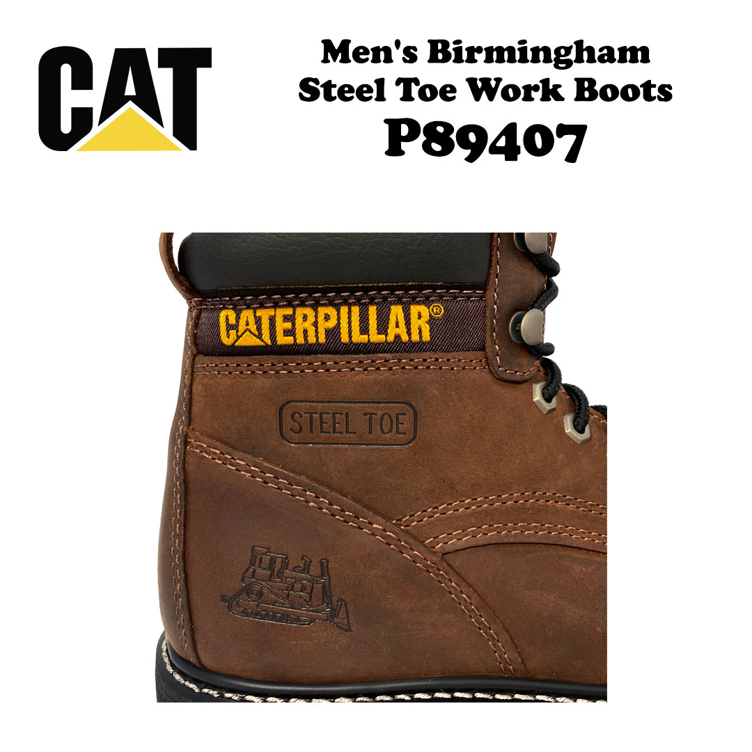 Caterpillar Birmingham Steel Toe P89407 - Image 6
