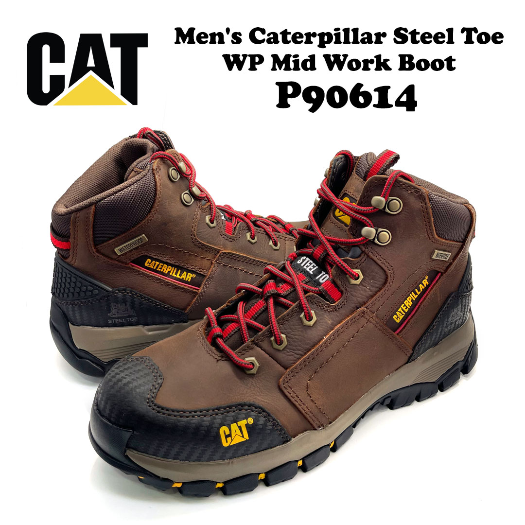 Caterpillar Navigator Mid Waterproof Steel Toe P90614 - Image 2